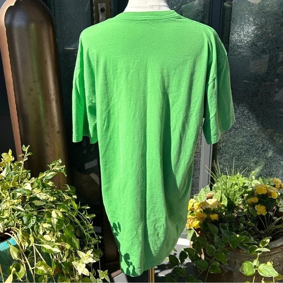 American Apparel Green Jonny Lang 100% Cotton Short Sleeve Concert Band T-Shirt - Picture 2 of 6